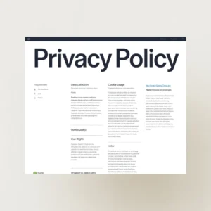 Privacy Policy