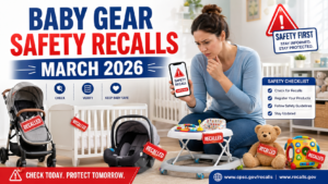 Baby Gear Safety Recalls March 2026