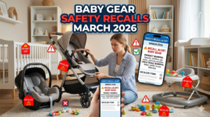 Baby Gear Safety Recalls March 2026