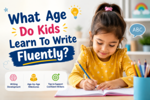 What Age Do Kids Learn To Write Fluently