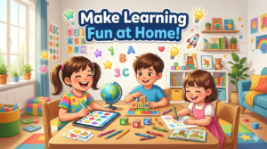 How To Make Learning Fun For Kids At Home