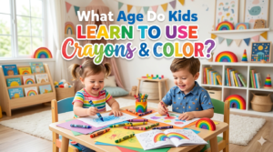 What Age Do Kids Learn To Use Crayons And Color