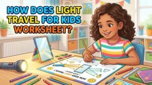 How Does Light Travel For Kids Worksheet