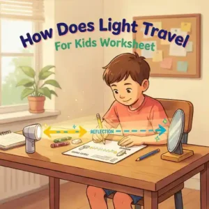 How Does Light Travel For Kids Worksheet