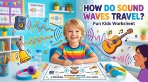 How Do Sound Waves Travel Kids Worksheet