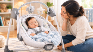Can Babies Sleep In A Swing Supervised
