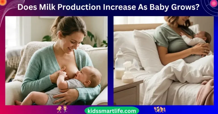 Does Milk Production Increase As Baby Grows