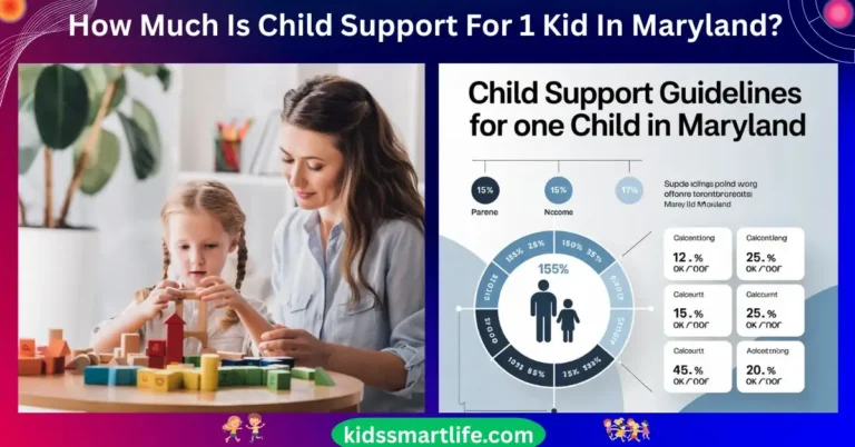 How Much Is Child Support For 1 Kid In Maryland