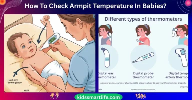 How To Check Armpit Temperature In Babies