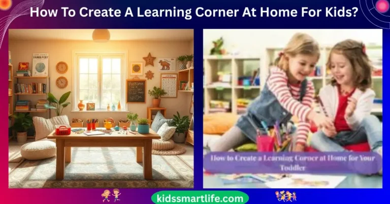 How To Create A Learning Corner At Home For Kids