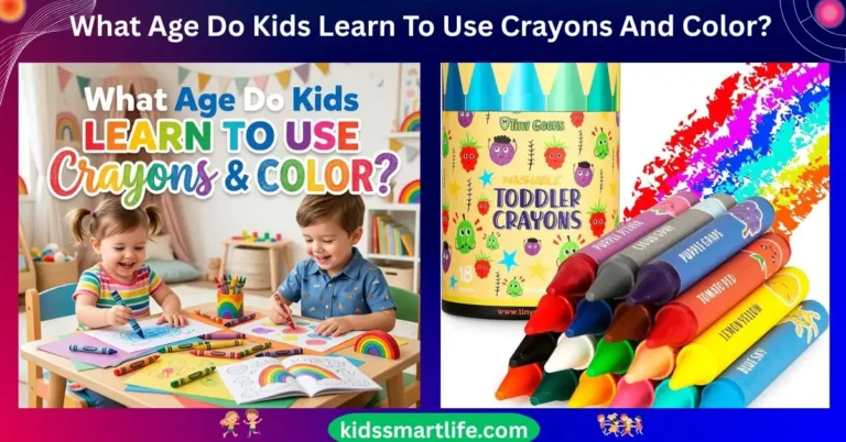 What Age Do Kids Learn To Use Crayons And Color