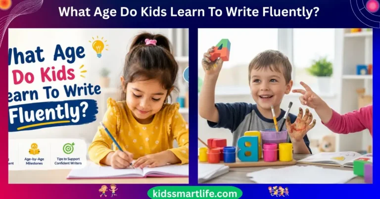 What Age Do Kids Learn To Write Fluently