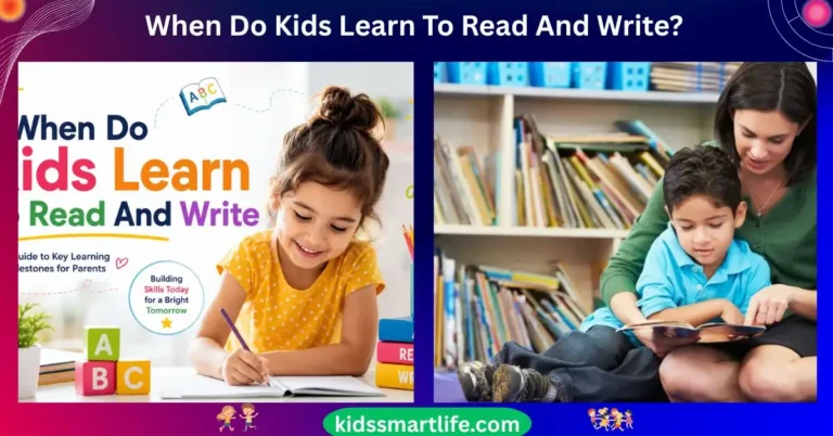 When Do Kids Learn To Read And Write