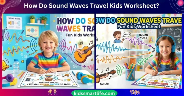 How Do Sound Waves Travel Kids Worksheet
