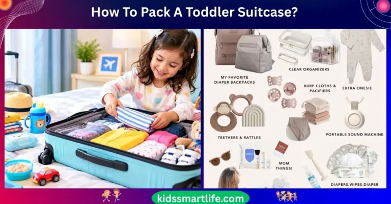 How To Pack A Toddler Suitcase
