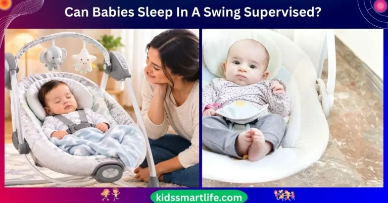 Can Babies Sleep In A Swing Supervised